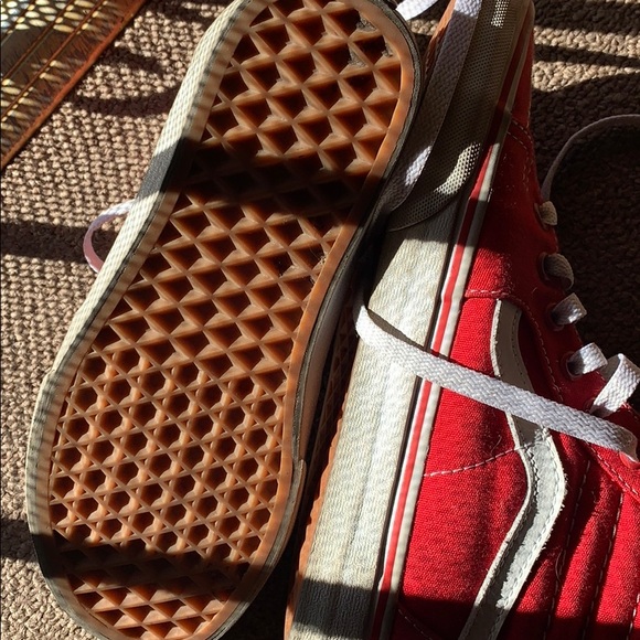 Red Vans - Picture 3 of 3